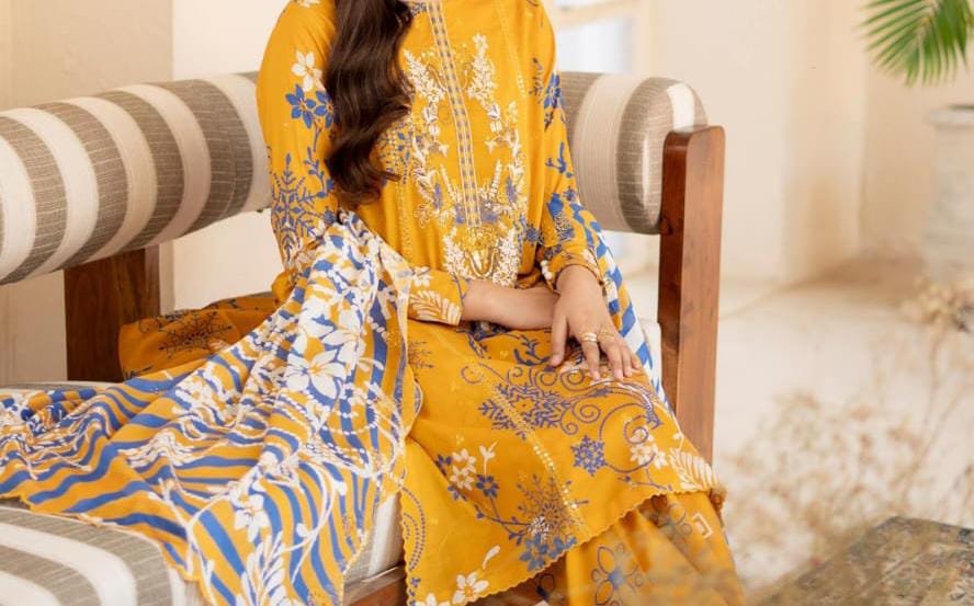✨ BINAAS – Afsana-e-Nagri ✨ Three Unstiched Piece Lawn Collection | Eid Collection | Vol-01 - Image 2