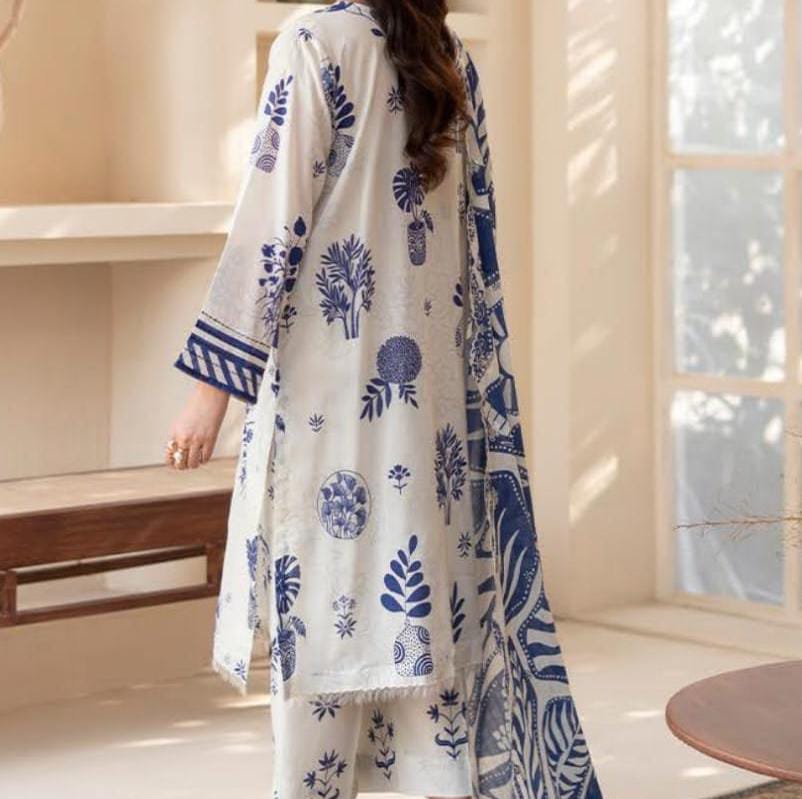 ✨ BINAAS – Afsana-e-Nagri ✨ Three Unstiched Piece Lawn Collection | Eid Collection | Vol-01 - Image 3