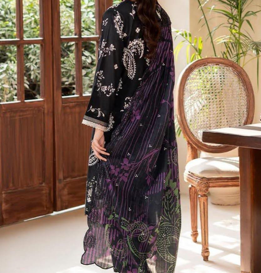 ✨ BINAAS – Afsana-e-Nagri ✨ Three Unstiched Piece Lawn Collection | Eid Collection | Vol-01 - Image 3