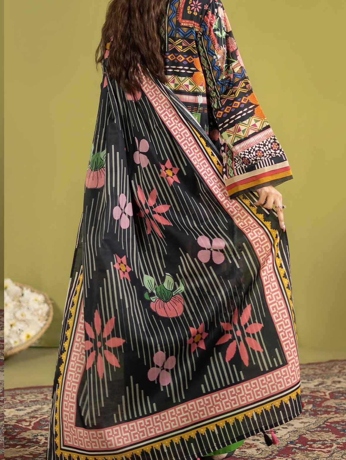 “POPPIN” By GJ – Summer Collection ’26 VOL-04 | Exclusive Digital Printed Lawn - Image 5