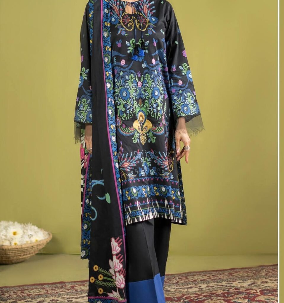 POPPIN By GJ Summer Lawn Collection 2026 – 3 Piece Digital Printed Suit | Limited Stock