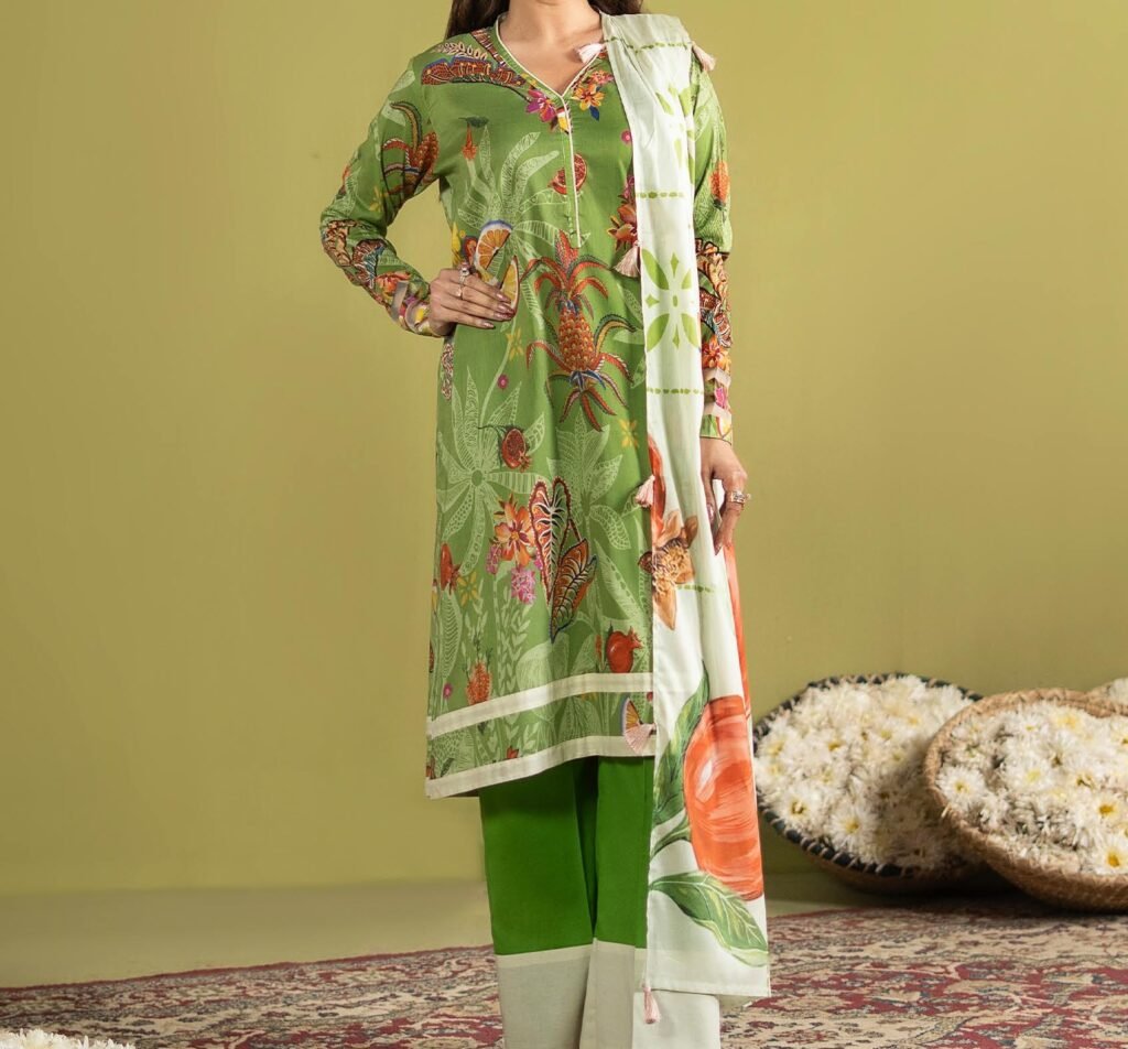 POPPIN By GJ Summer Lawn 3PC Suit – Digital Print | Limited Stock | VOL-04