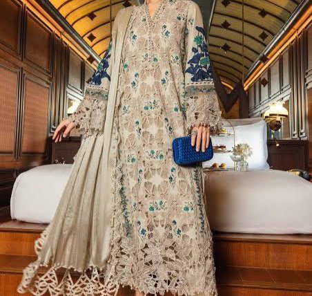 Maria B Summer Lawn Collection 2026 | Luxury Embroidered 3Pc Suit